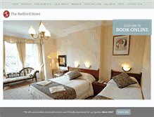 Tablet Screenshot of bedford-hotel.com